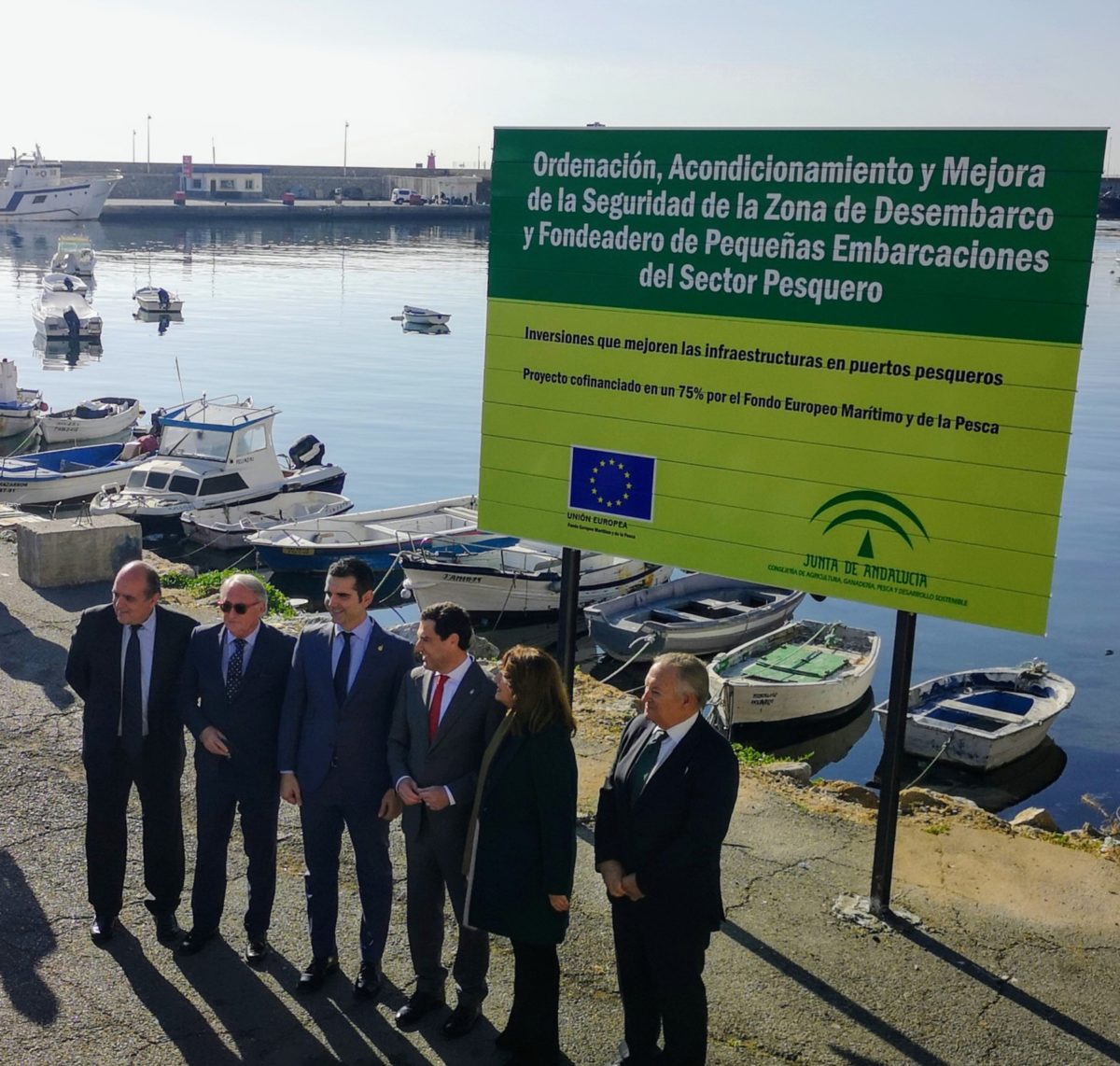 Youngleaf Com - El presidente del Gobierno de AndalucÃ­a conoce el proyecto del fondeadero  del Puerto Pesquero â€“ Autoridad Portuaria de AlmerÃ­a