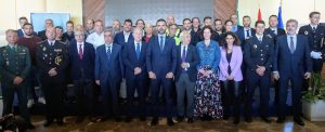 Acto del Día de la Policía Portuaria, el 6 de marzo de 2020