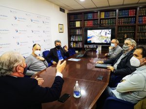 La Mesa del Ferrocarril y la APA abordan la integración del tren y el Puerto