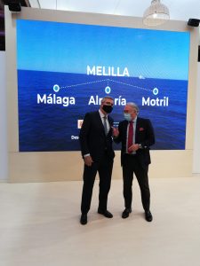 El presidente de la APA se reúne en Fitur con las navieras que operan en el Puerto de Almería