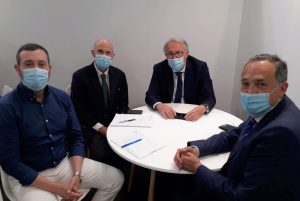 Reunión con el delegado de Turismo para impulsar la escala de cruceros en Almería