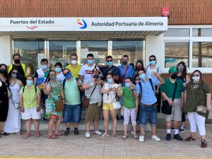 La Asociación Almeriense para el Síndrome de Down, en el Puerto