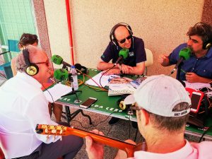 El presidente de la APA, en el programa de Onda Cero, desde el faro de Cabo de Gata