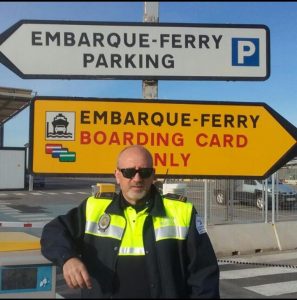 Joaquín Jiménez, jefe de servicio de la Policía Portuaria de Almería