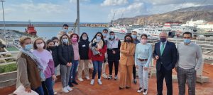 Alumnos del Centro de FP María Inmaculada visitan el Puerto