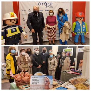 El presidente de la APA, con Manos Unidas y la asociación Argar de niños con cáncer