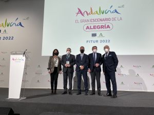 El presidente de la APA y de los puertos andaluces, en Fitur