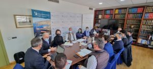 Reunión de la mesa de trabajo de cruceros con guías turísticos de Almería