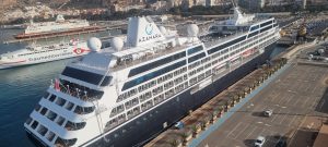 Crucero Azamara Quest, en el Puerto de Almería