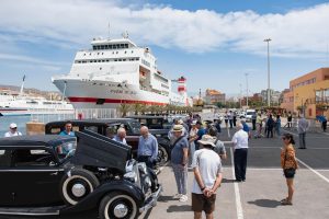 El Muelle de Levante, un museo de coches de época, al aire libre