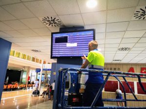 Nuevos paneles informativos en la Estación Marítima del Puerto de Almería