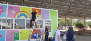 Trabajos de acondicionamiento de la ludoteca para la OPE