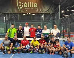 Participantes en el Torneo de Pádel 'Virgen del Carmen' del Puerto