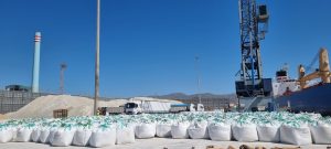 Operativa de feldespato en el Puerto de Carboneras