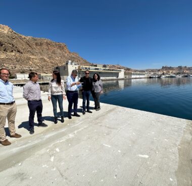 Recepción del acondicionamiento del Muelle Ribera cuarta alineación dársena pesquera de Almería